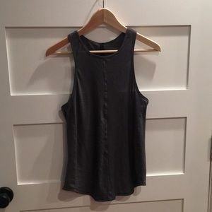 Gray Lululemon breezy muscle tank sz 6